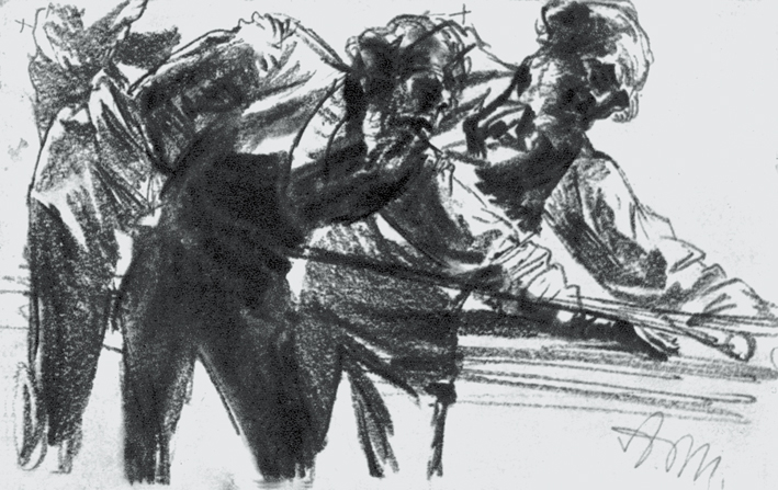  Adolpyh Von Menzel —— 速写 视点出版 (134)